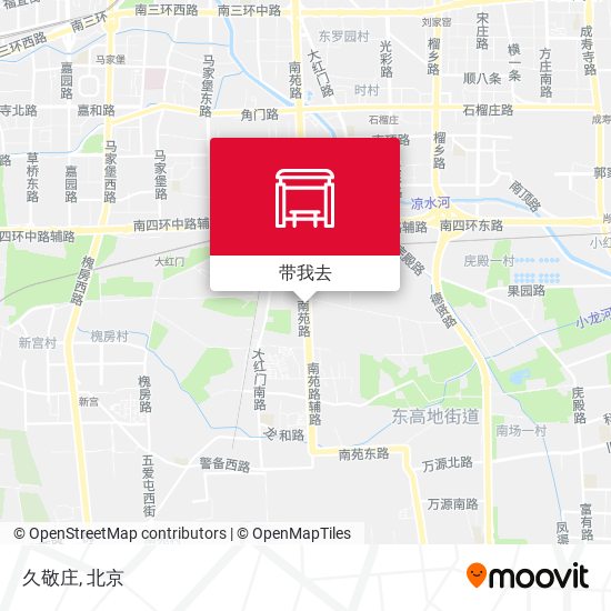 久敬庄地图
