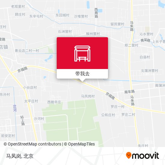 马凤岗地图