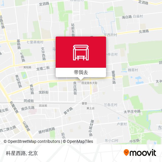 科星西路地图
