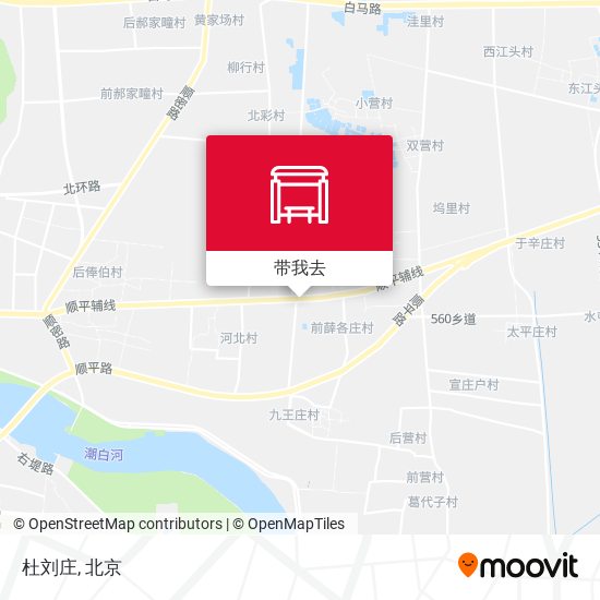 杜刘庄地图