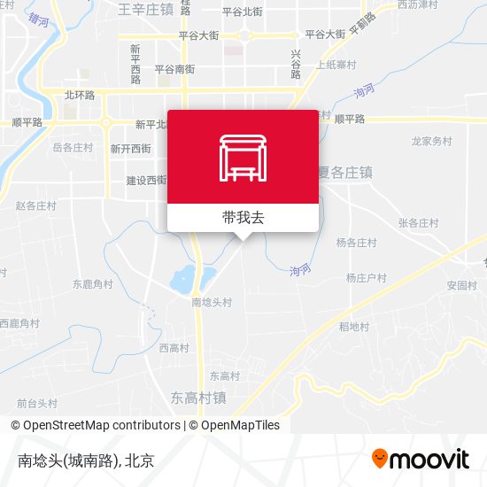 南埝头(城南路)地图