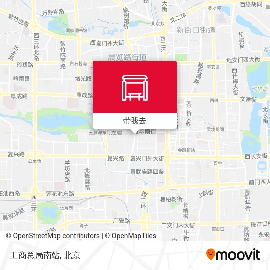 工商总局南站地图