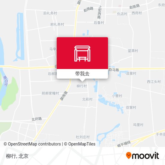 柳行地图