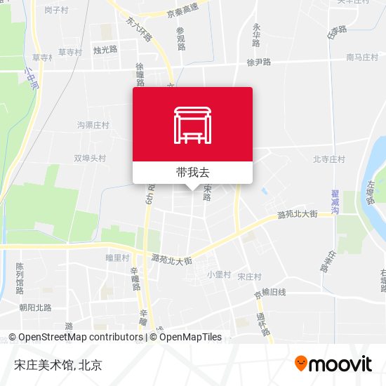 宋庄美术馆地图