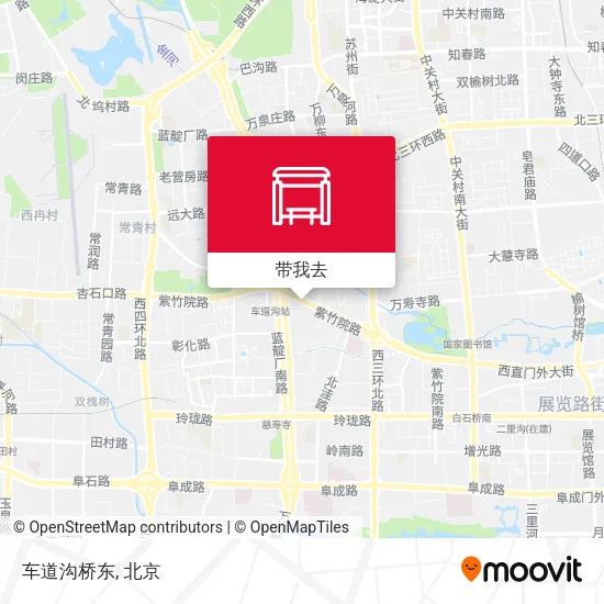 车道沟桥东地图