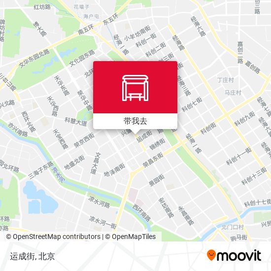 运成街地图