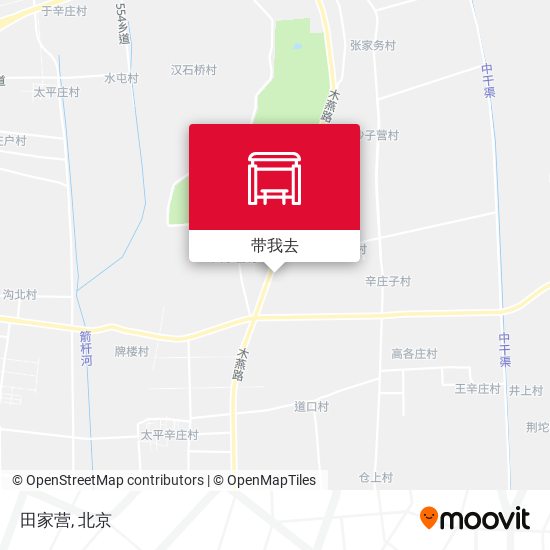 田家营地图