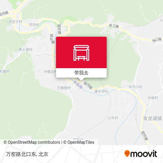 万窑路北口东地图