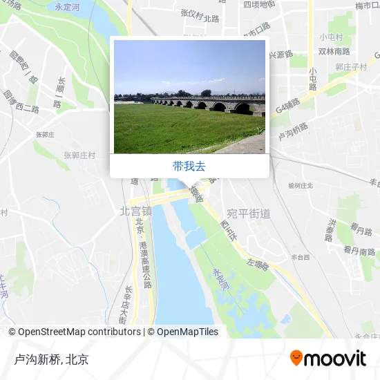 卢沟新桥地图