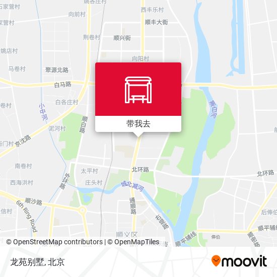 龙苑别墅地图