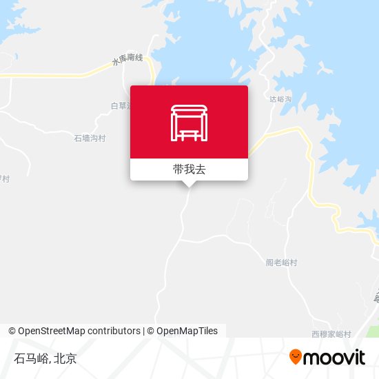 石马峪地图