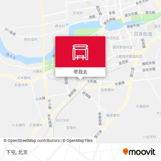 下屯地图