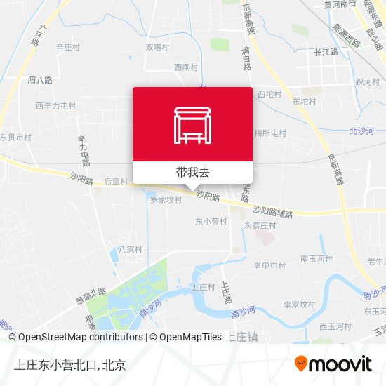 上庄东小营北口地图