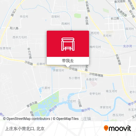 上庄东小营北口地图