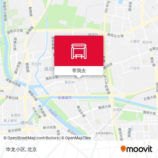 华龙小区地图