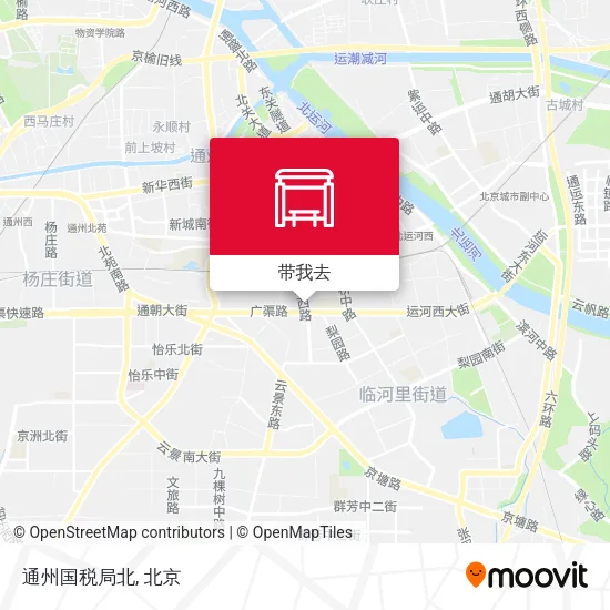 通州国税局北地图
