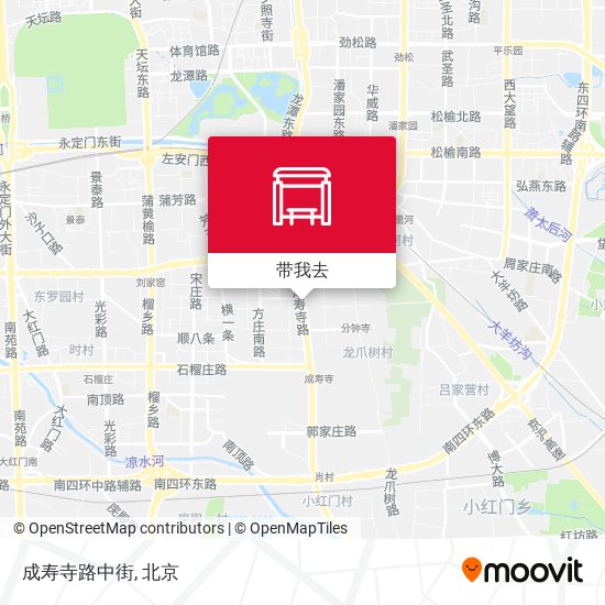 成寿寺路中街地图