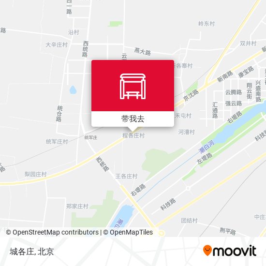 城各庄地图
