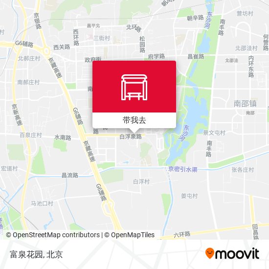 富泉花园地图