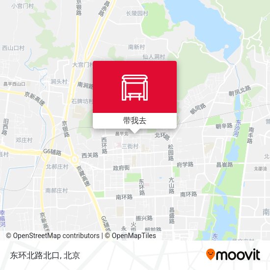 东环北路北口地图