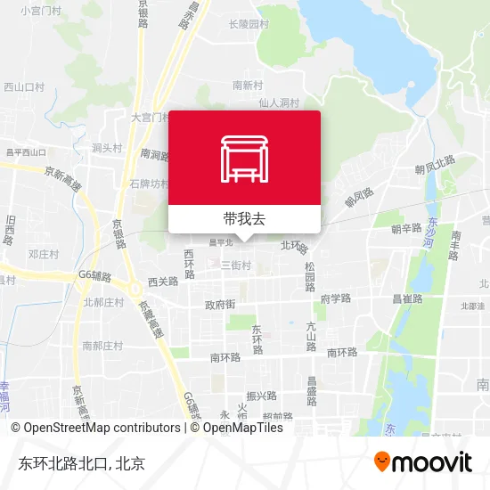 东环北路北口地图