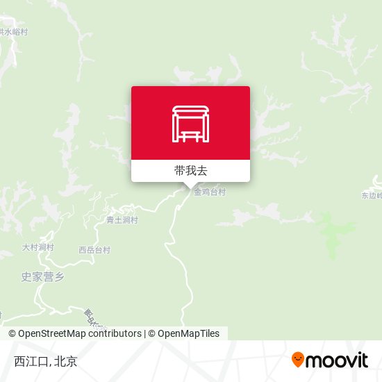 西江口地图