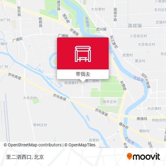 里二泗西口地图