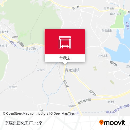 京煤集团化工厂地图