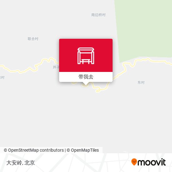 大安岭地图