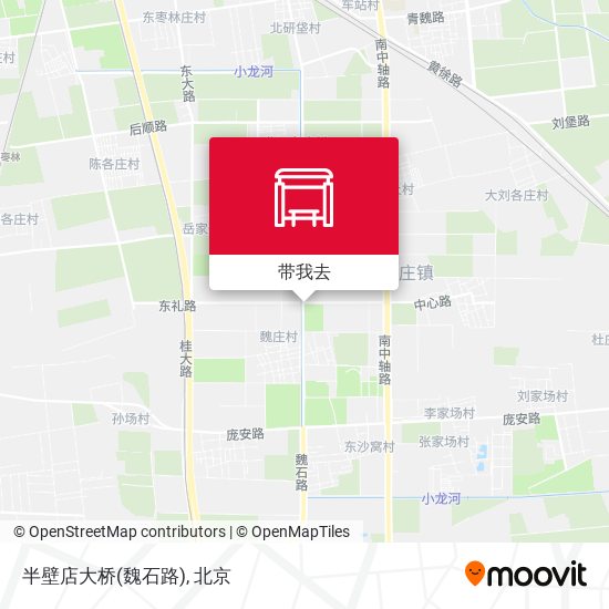 半壁店大桥(魏石路)地图