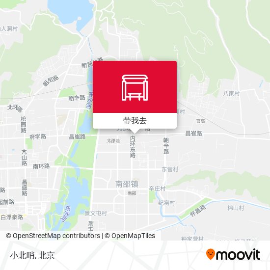 小北哨地图
