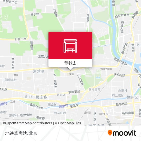 地铁草房站地图