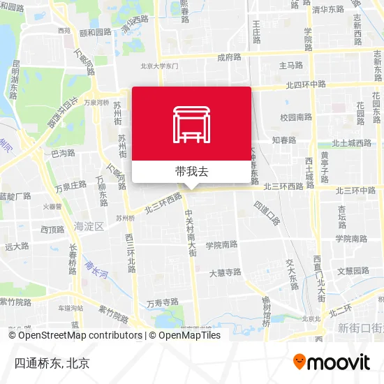 四通桥东地图