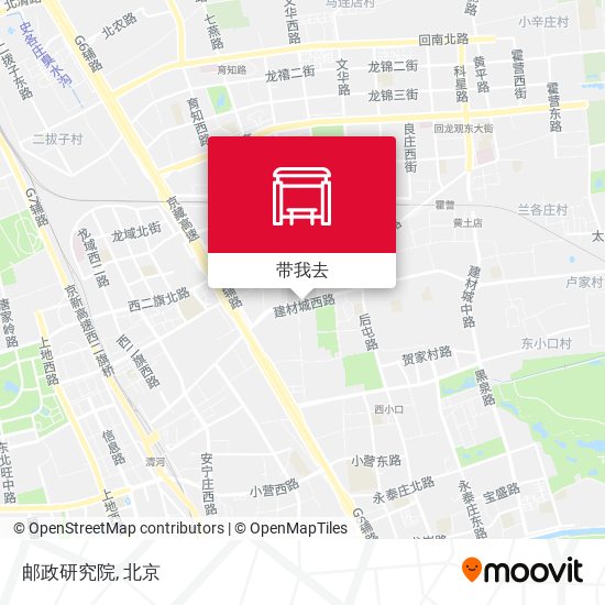 邮政研究院地图
