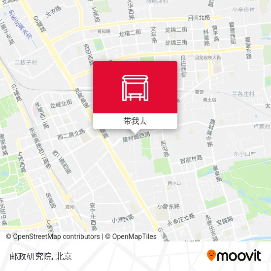 邮政研究院地图