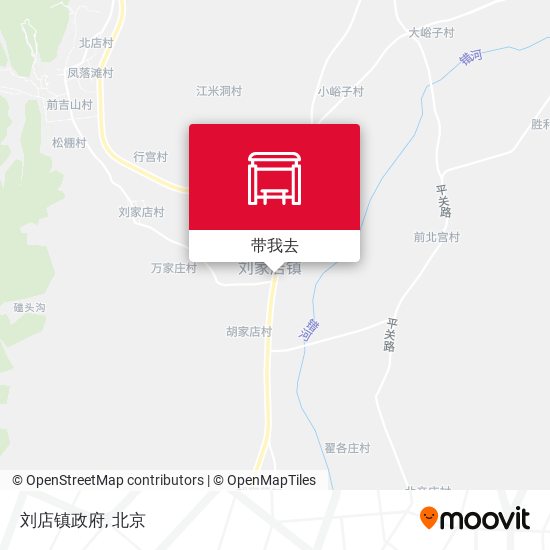 刘店镇政府地图