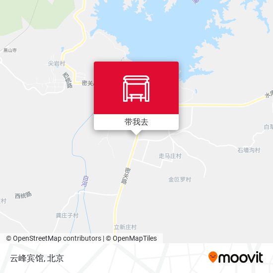 云峰宾馆地图