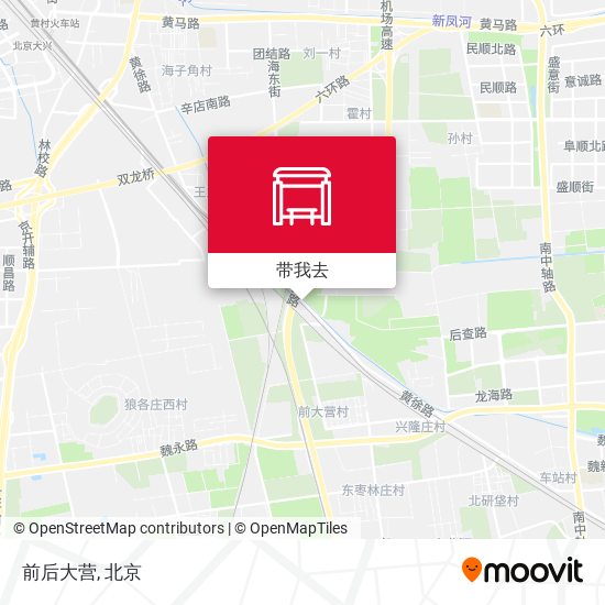 前后大营地图