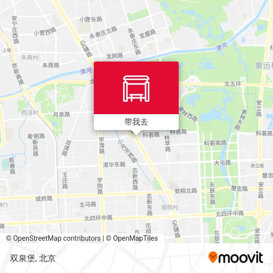 双泉堡地图