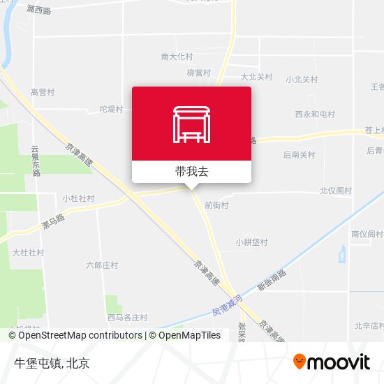 牛堡屯镇地图