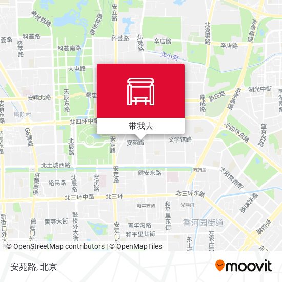 安苑路地图