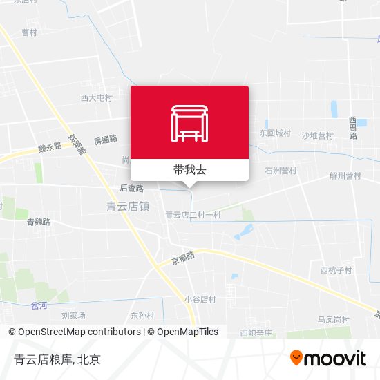 青云店粮库地图