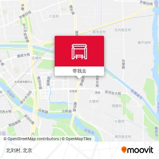 北刘村地图