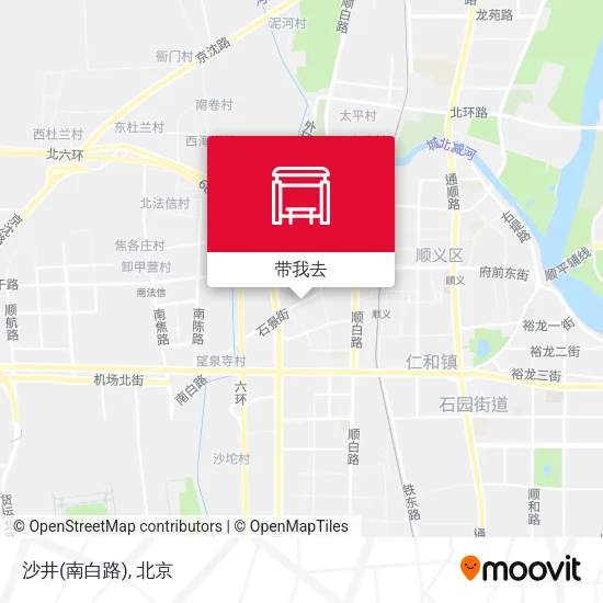 沙井(南白路)地图