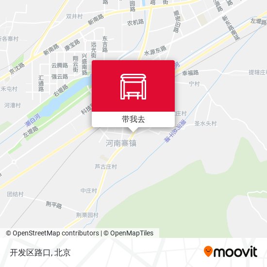 开发区路口地图