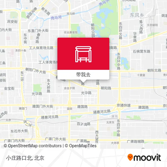 小庄路口北地图