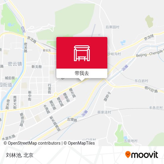 刘林池地图