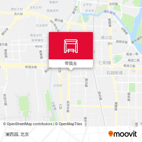 澜西园地图