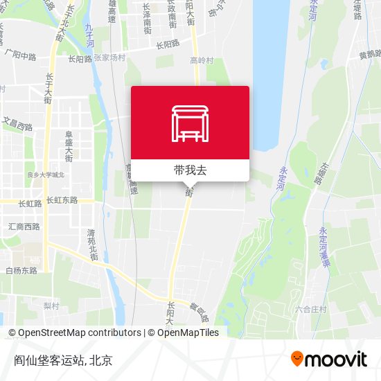 阎仙垡客运站地图