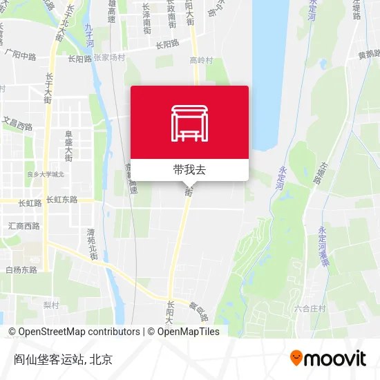 阎仙垡客运站地图